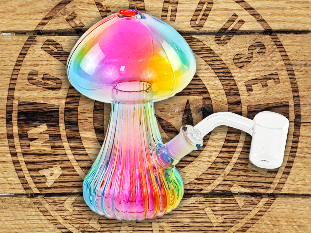 Photograph of product: Mushroom Dab Rig w/ Banger