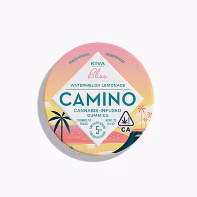 Photograph of product: Camino - 10mg x 10pk Gummies - Bliss Watermelon Lemonade