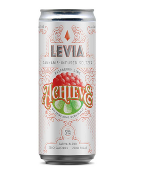 Photograph of product: Infused Seltzer - Achieve Raspberry Lime - 5mg