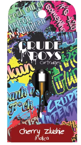 Photograph of product: Crude Boys - Cartridge - Cherry Zlushie (Oui'd)