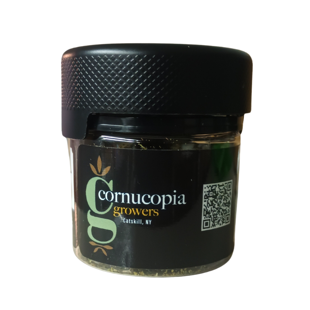 Photograph of product: Cornucopia Cornuco I 3.5G Kief-Infused Flower