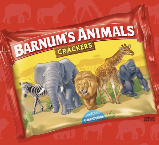 Photograph of product: BARNUM'S ANIMAL CRACKERS