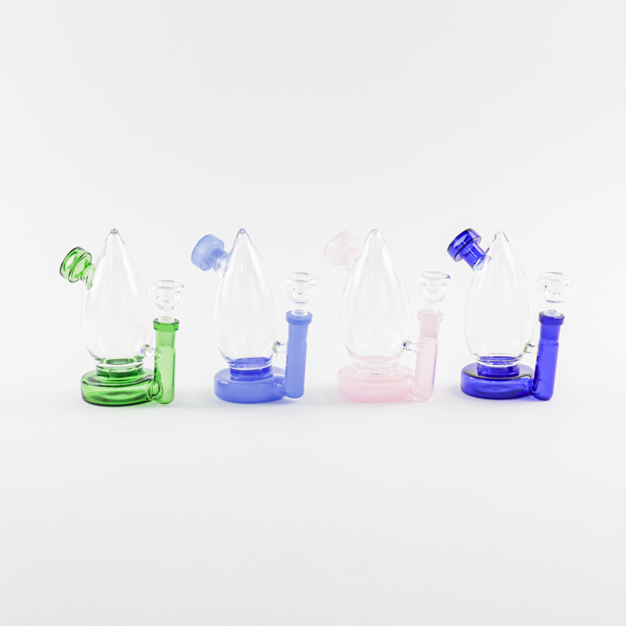Photograph of product: LuvBuds - 6" Colored Bubble Vortex Bong