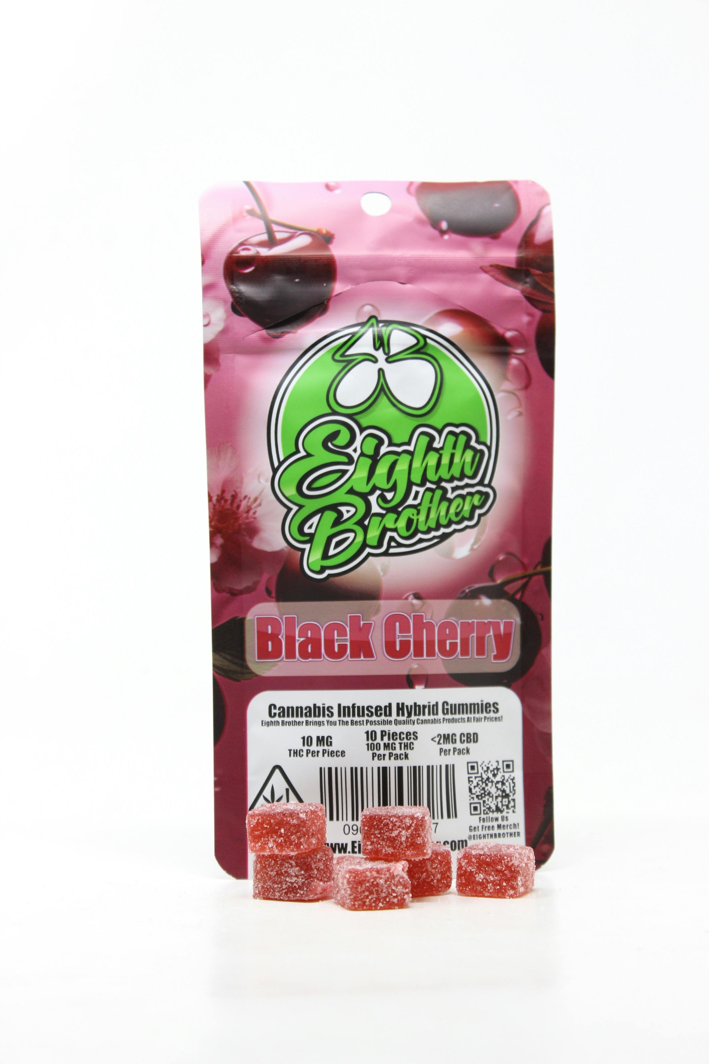 Photograph of product: BLACK CHERRY - BROTHERS - 10PK GUMMIES