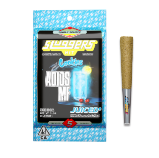 Photograph of product: ADIOS MF' 5PK [au chocolat & DIAMOND INFUSED] 3.5G