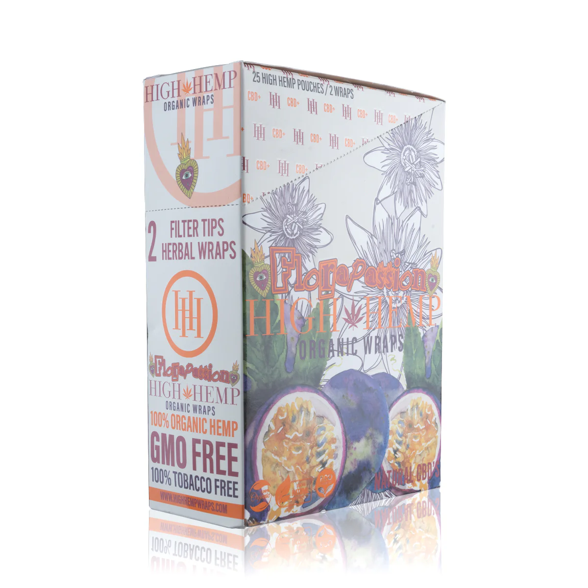 Photograph of product: High Hemp Blunt Wraps - Passion Fruit