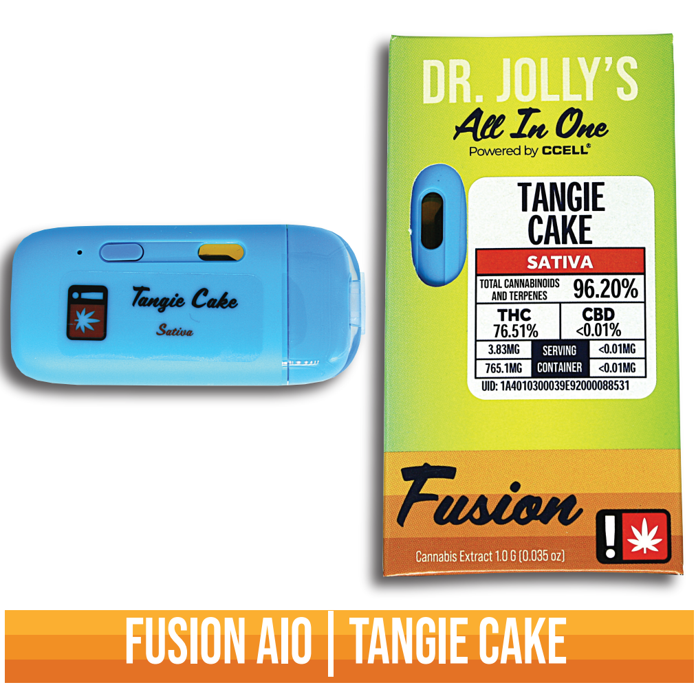 Photograph of product: Tangie Cake Fusion Disposable | 1g