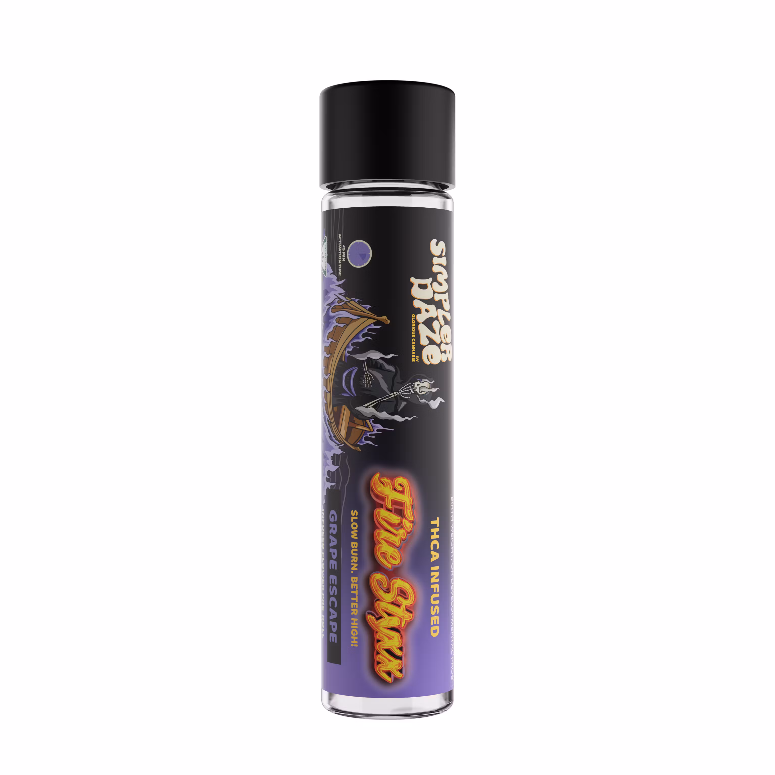 Photograph of product: Blazing Star - Fire Styxx Infused Pre-Roll - 1g