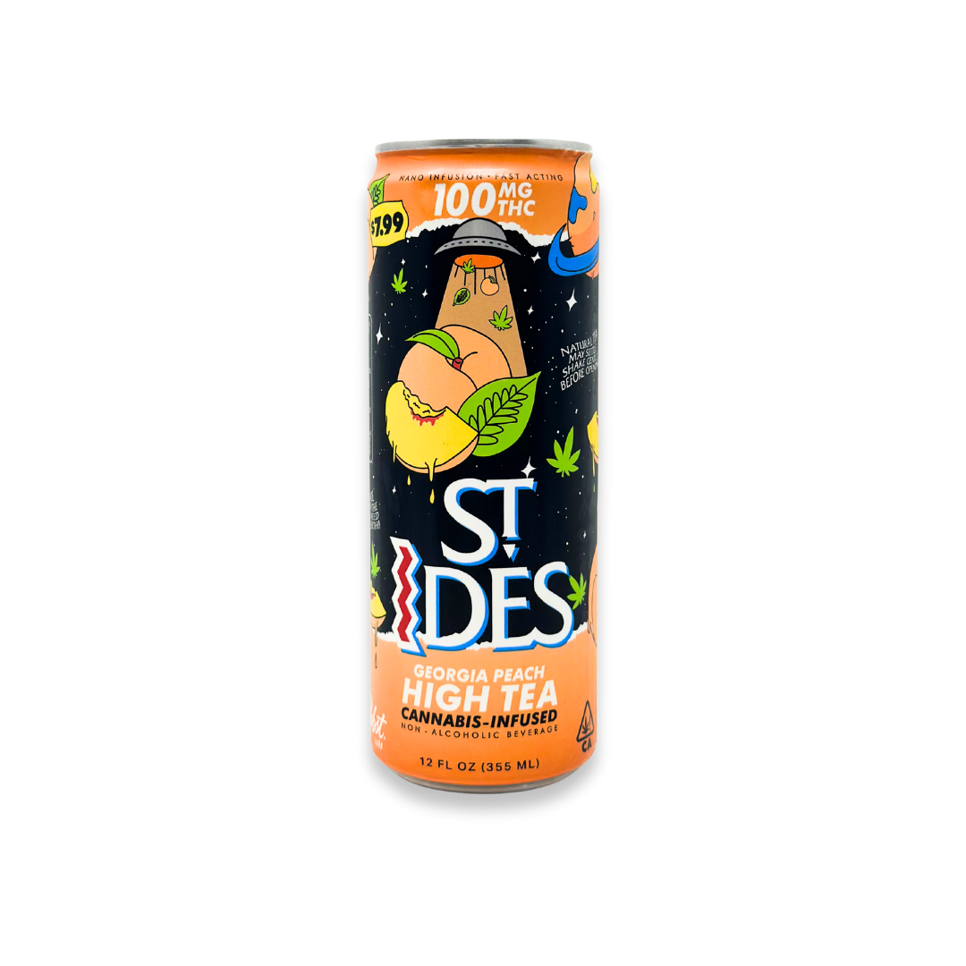 Photograph of product: St Ides - High Tea - Georgia Peach - 12oz - 100mg