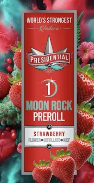 Photograph of product: Strawberry - Infused Pre-roll - Presidential