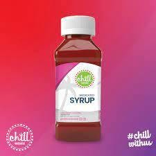 Photograph of product: CHILL | SYRUP STRAWBERRY | 200MG