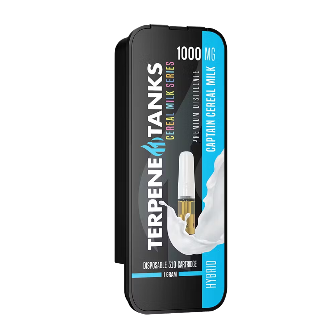 Photograph of product: Terpene Tank - 510 Cart - Cereal Milk - 1g