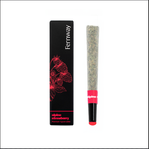 Photograph of product: Alpine Strawberry Pre-Roll | 1g
