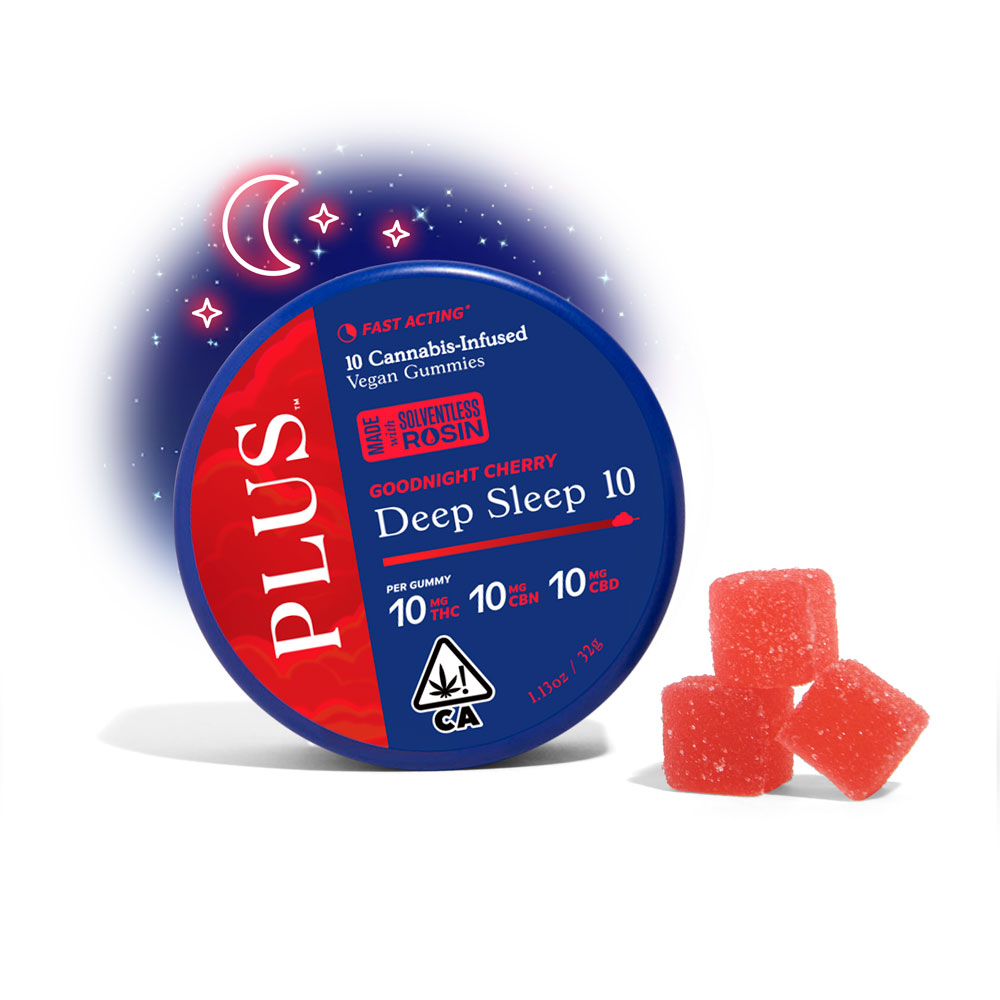 Photograph of product: Goodnight Cherry Deep Sleep 10:10:10 Gummies - ["100mg"]