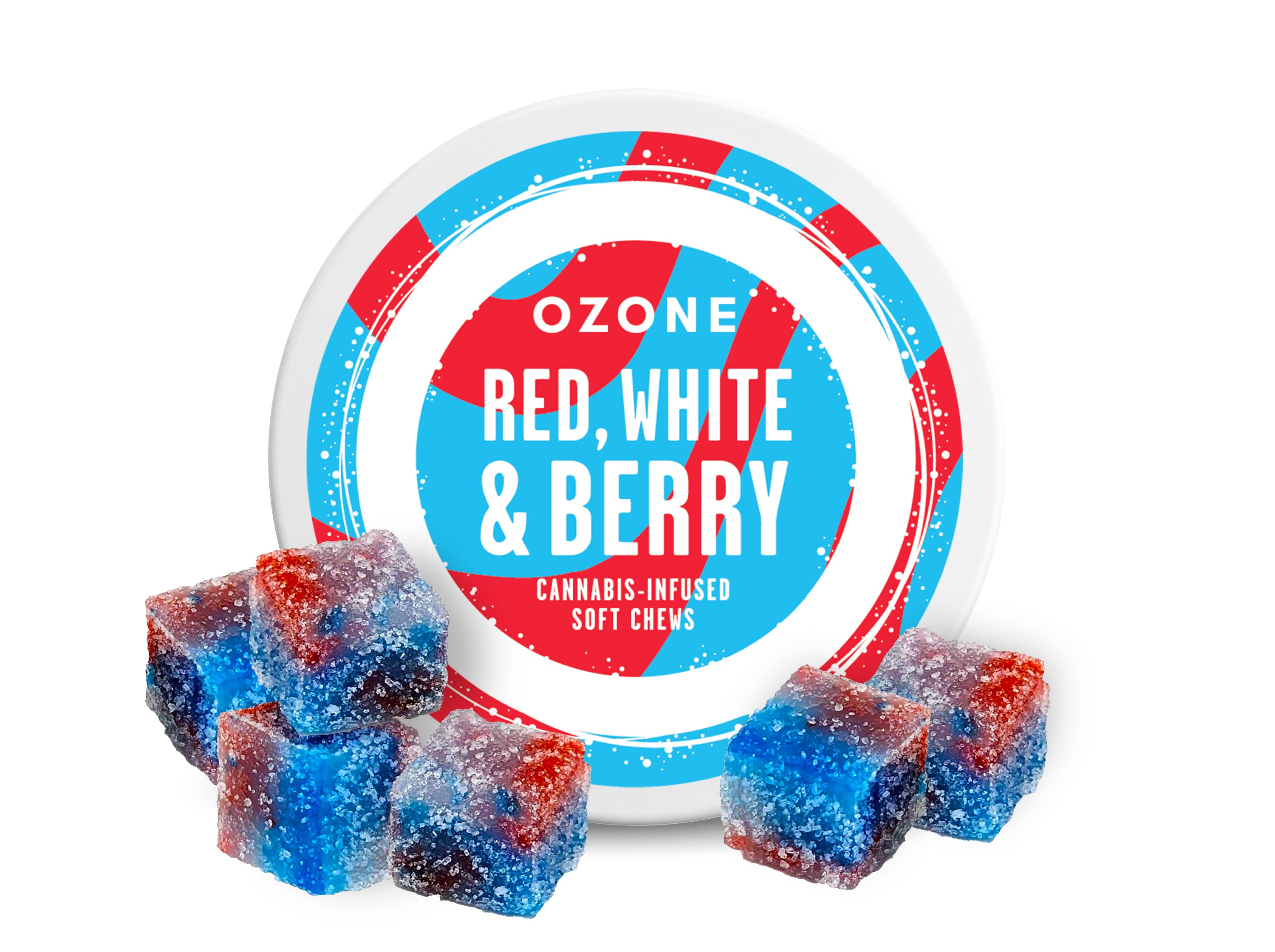 Photograph of product: Red, White & Berry | Soft Lozenges [10pk x 10mg]