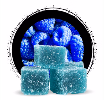 Photograph of product: Soft Chews | Ozone | Blue Raspberry | 20pk