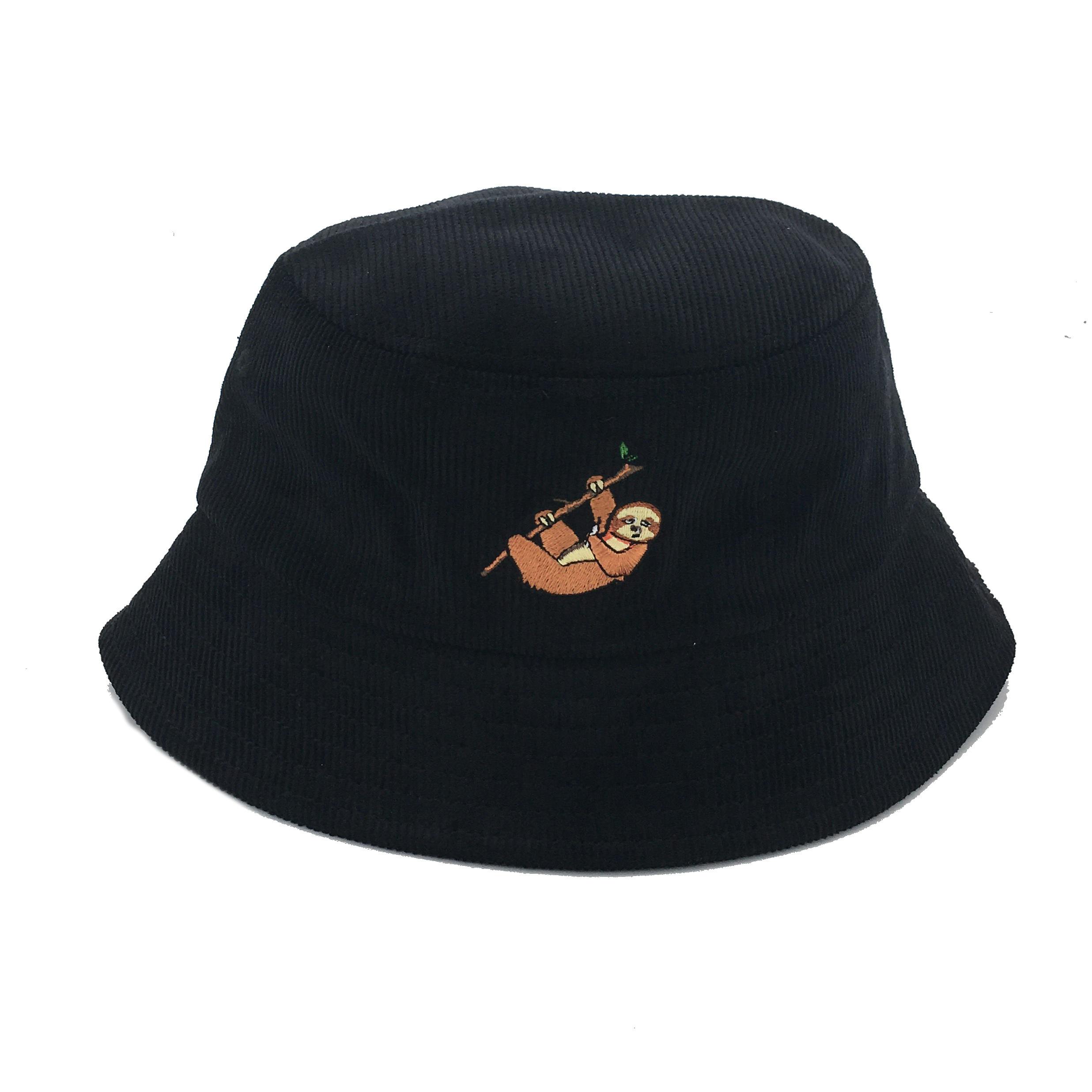 Photograph of product: ZZZ's Collective Corduroy Bucket Hat - Black
