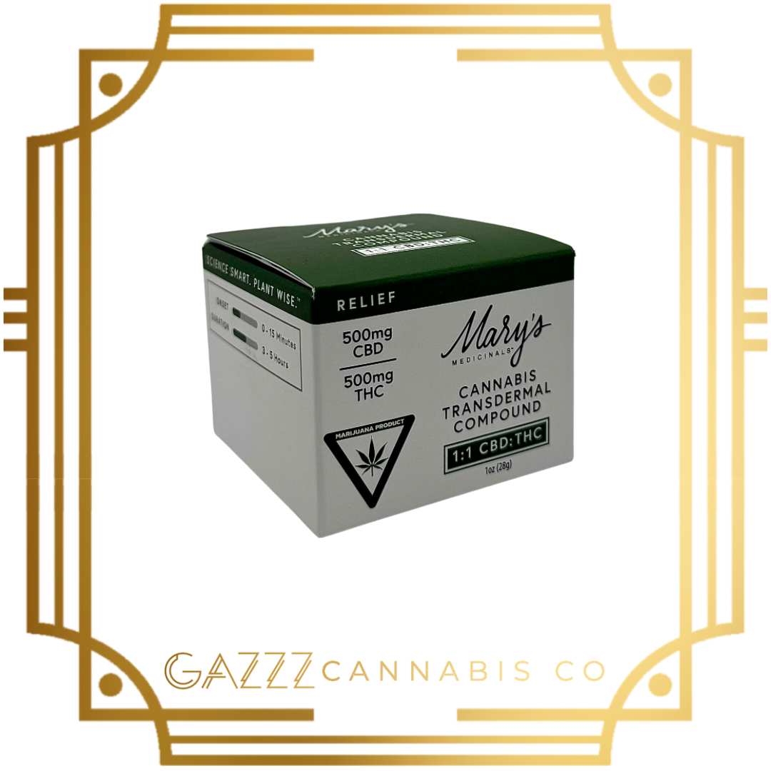 Photograph of product: Marys Medicinal | Compound Relief - TH-oui:CBD