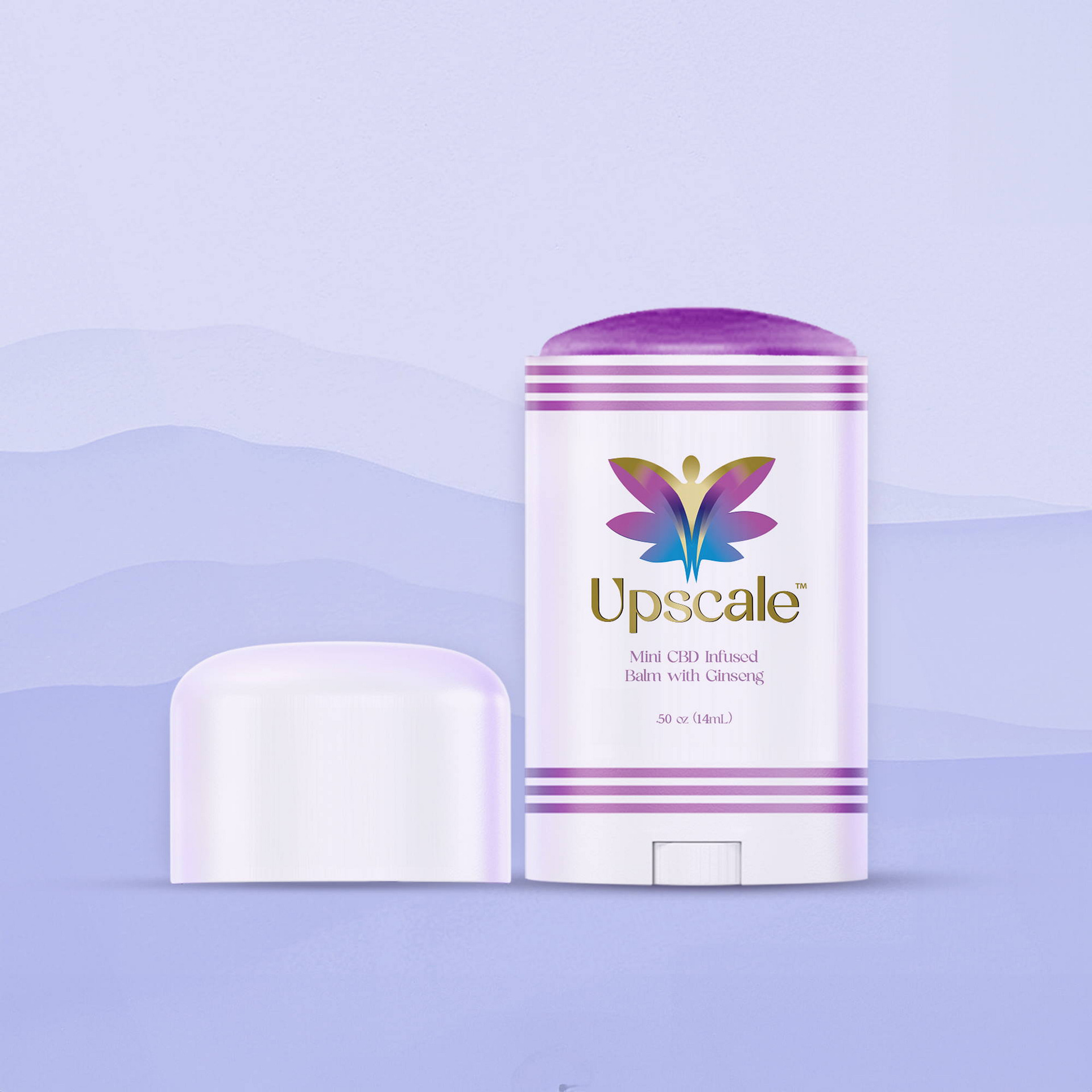 Photograph of product: Upscale CBD Mini Balm with Ginseng | .5oz