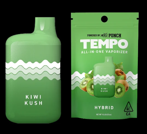 Photograph of product: Kiwi Kush - All-In-One Vape