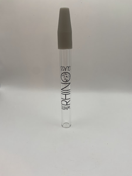 Photograph of product: White Rhino | Premium Quartz Dab Straw