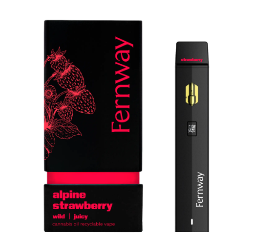 Photograph of product: Fernway - Alpine Strawberry - - Disposable Vape