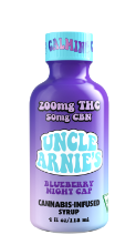 Photograph of product: Uncle Arnie's | Blueberry Nightcap w/ 50mg CBN | Syrup | 200mg