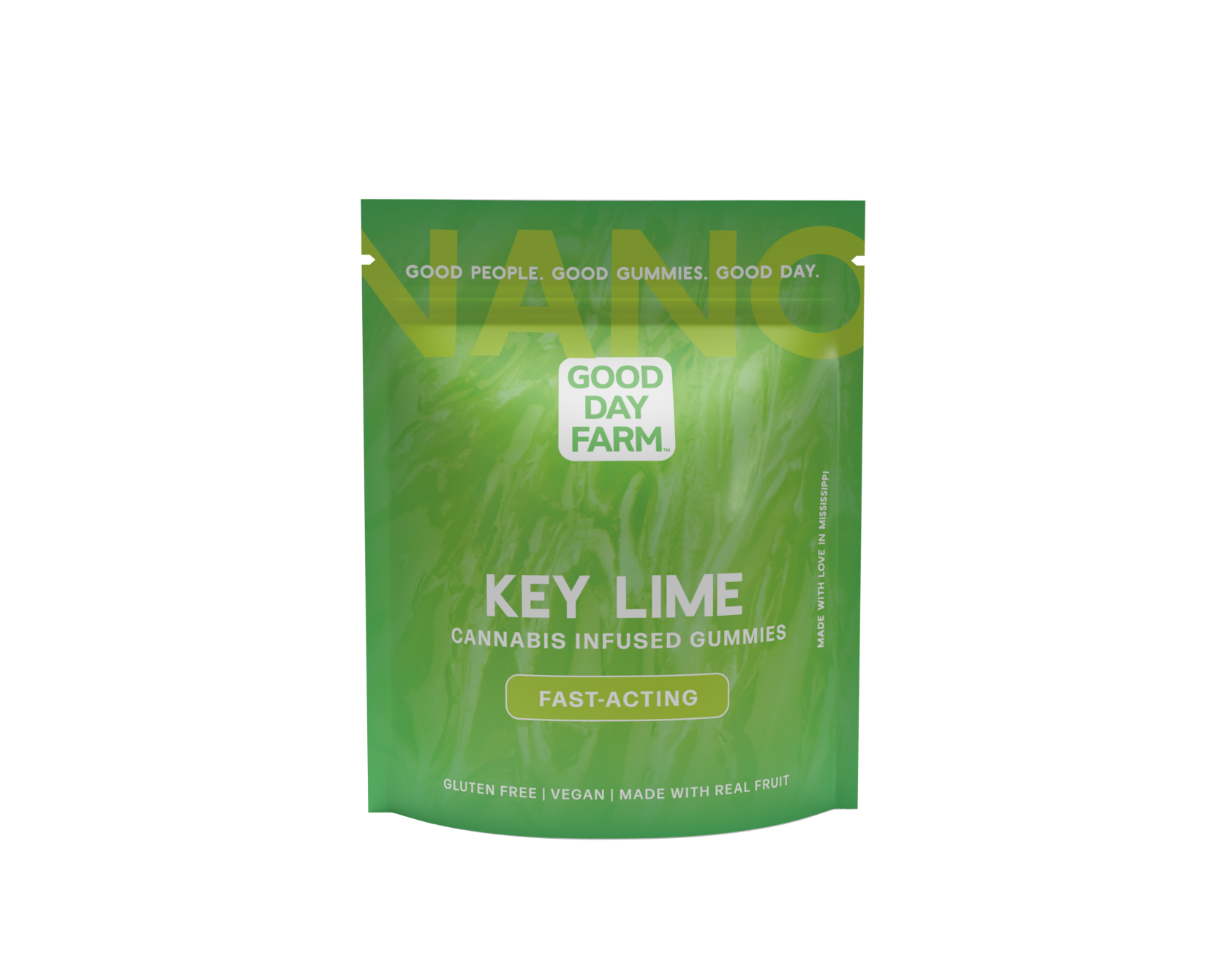 Photograph of product: Good Day Farm - Key Lime - Nano Gummies 100mg - 10pk