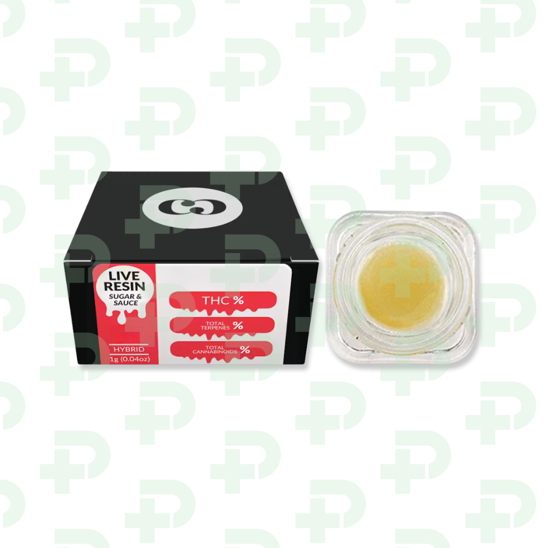 Photograph of product: Common Citizen Live Resin Sugar & Sauce - Rock N' Rye Gelato