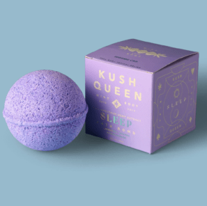 Photograph of product: SLEEP STRAWBERRY BLISS 2:1 TH-oui:CBD BATHBOMB