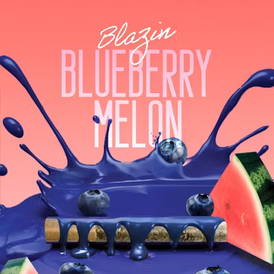 Photograph of product: Blazin Blueberry Melon | 1G Infused Preroll