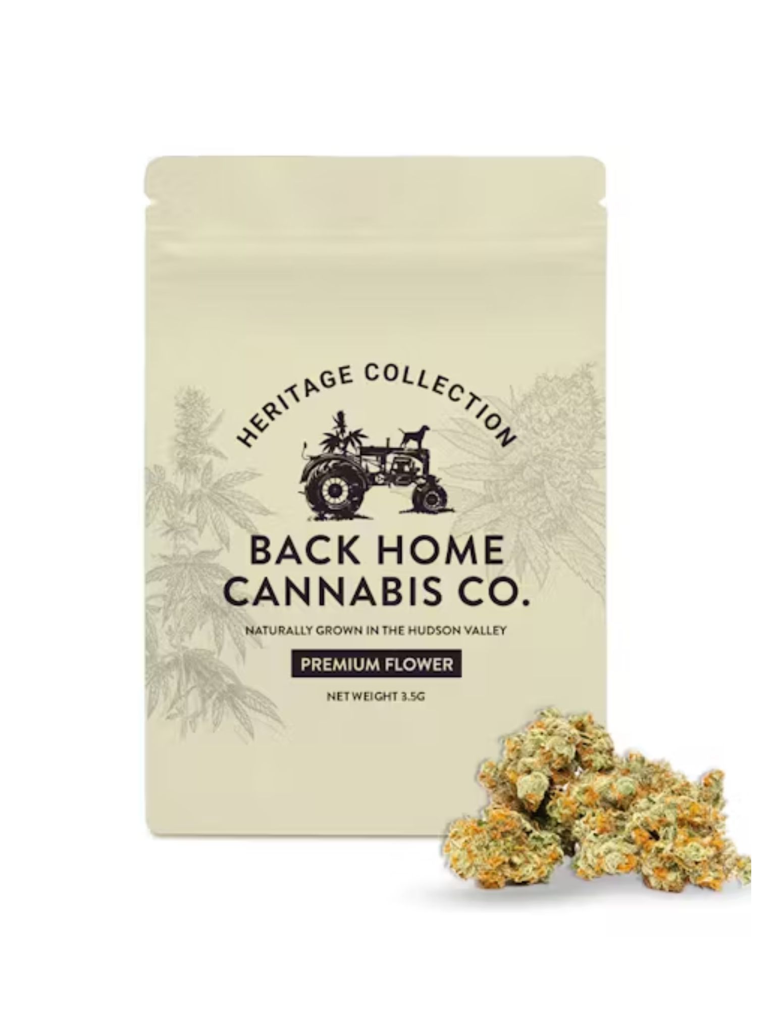 Photograph of product: Back Home Oui'd Co. |  Flower Bag | Super Lemon Haze - 3.5g