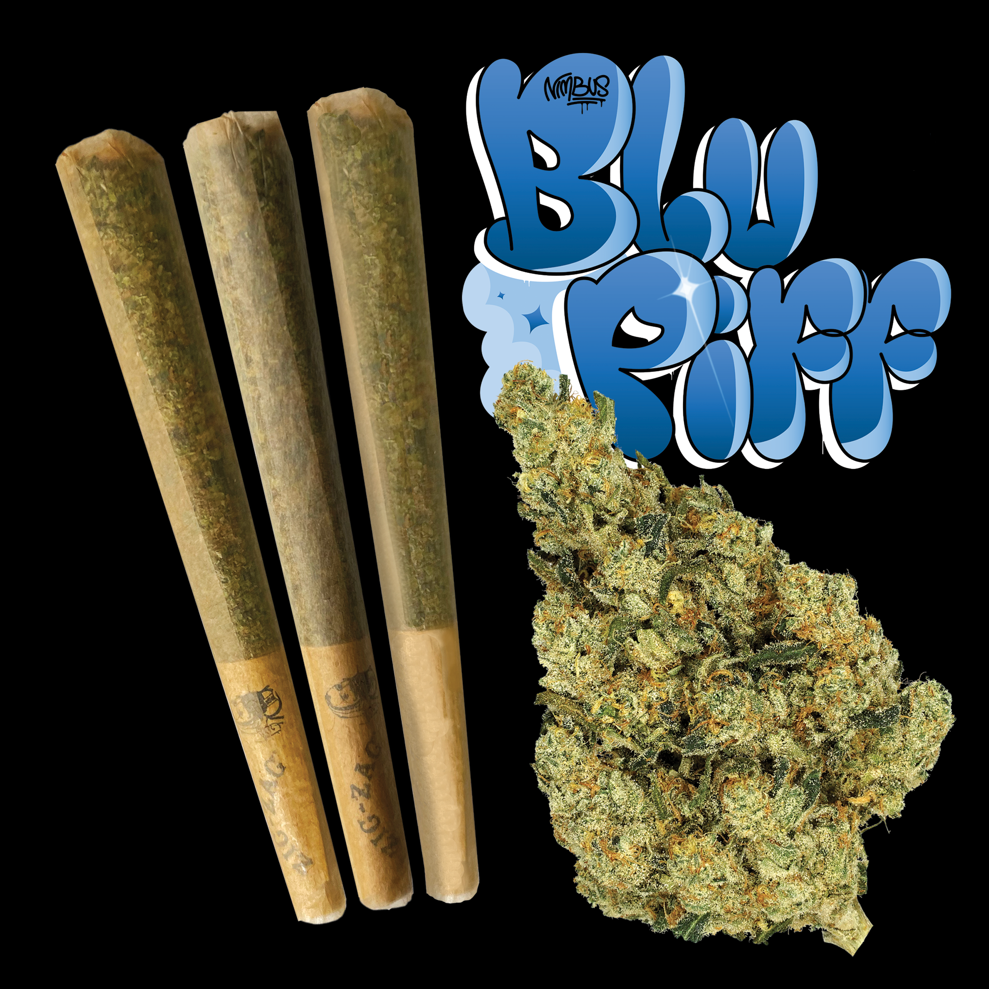 Photograph of product: Blu Piff Pre-Roll Darts 3pk