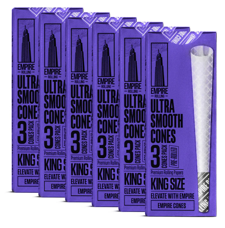 Photograph of product: Empire | Purple King Cone | 3ct