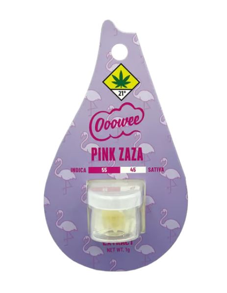 Photograph of product: Pink Zaza Hydrocarbon Concentrate | 1g