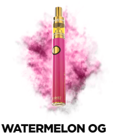 Photograph of product: Dime Industries - Watermelon OG - Disposable Cart 1G LR Oui'd