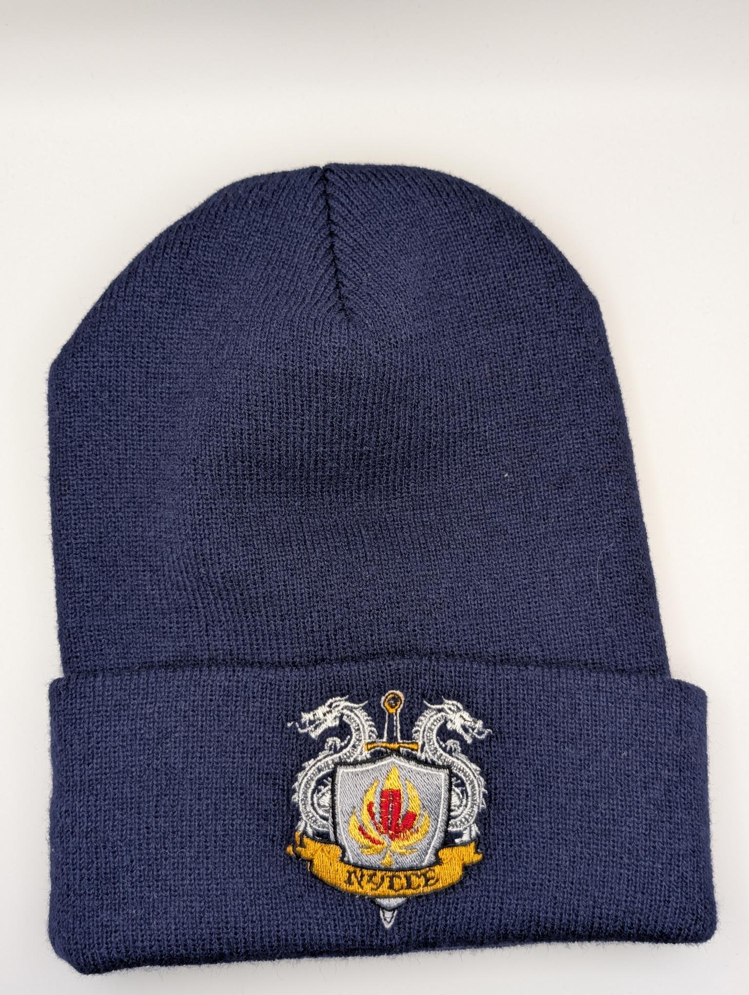 Photograph of product: NYCCE Dragon Beanie - Blue
