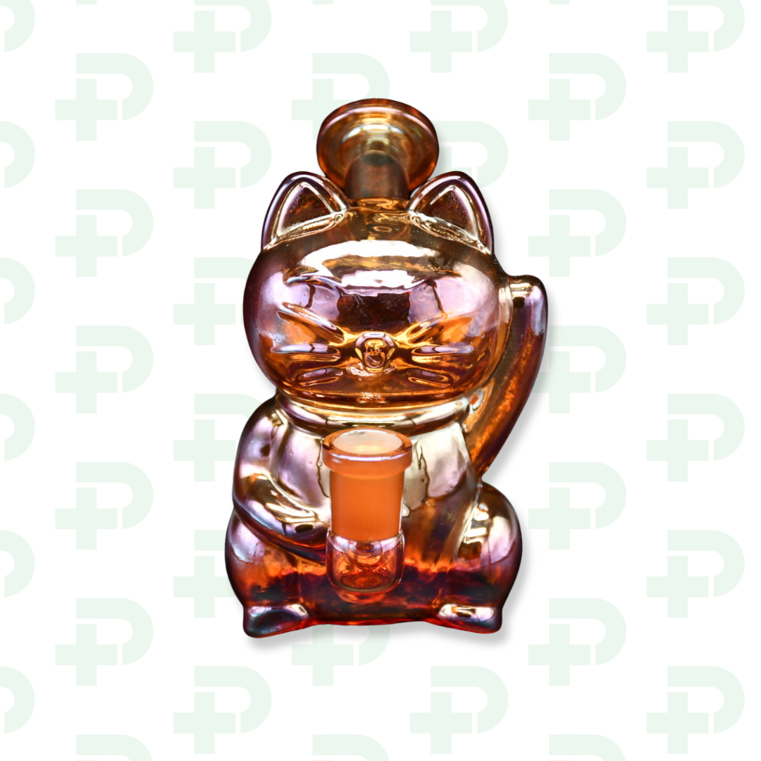 Photograph of product: 5.5" Maneki-Neko Bong