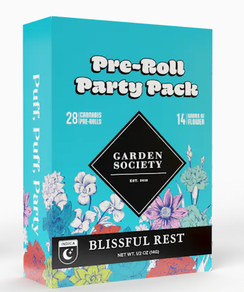 Photograph of product: Cresco Garden Society Banana Puddintain 0.5g Pre-Roll 28pk (14g)