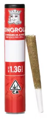 Photograph of product: Kingroll White Widow X Strawberry Fields Infused Pre-Roll