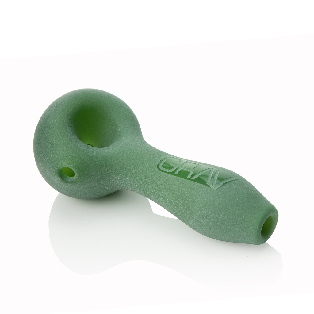 Photograph of product: Sandblasted Spoon | Green