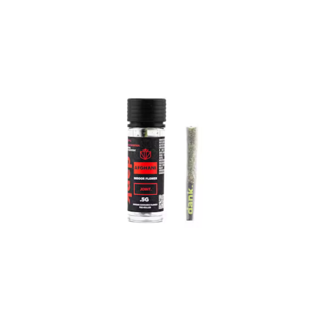 Photograph of product: Dank | Preroll | Oui'd | Afghani | Indoor Flower
