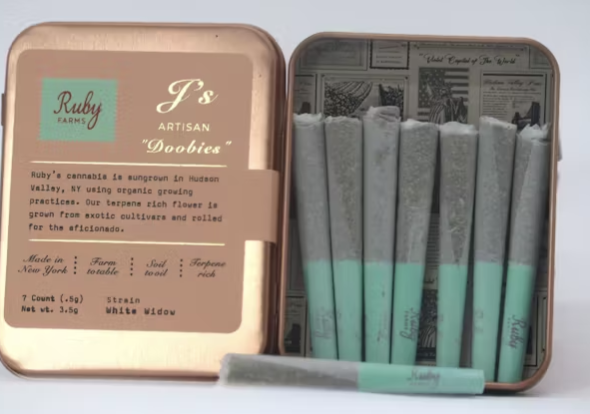 Photograph of product: White Widow - 7pck 3.5g Pre-rolls