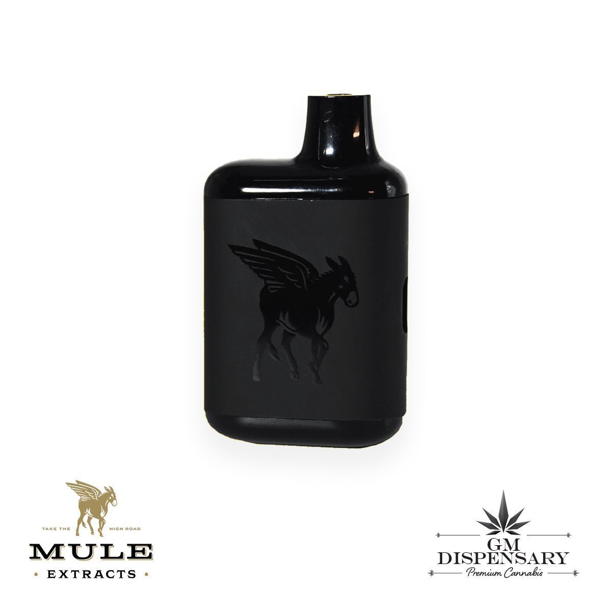 Photograph of product: Mule Extracts | Dank Tank | Live Resin Cartridge | Blue Halo