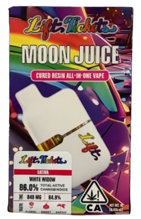 Photograph of product: WHITE WIDOW (S) 1G "MOONJUICE" ALL-IN-ONE