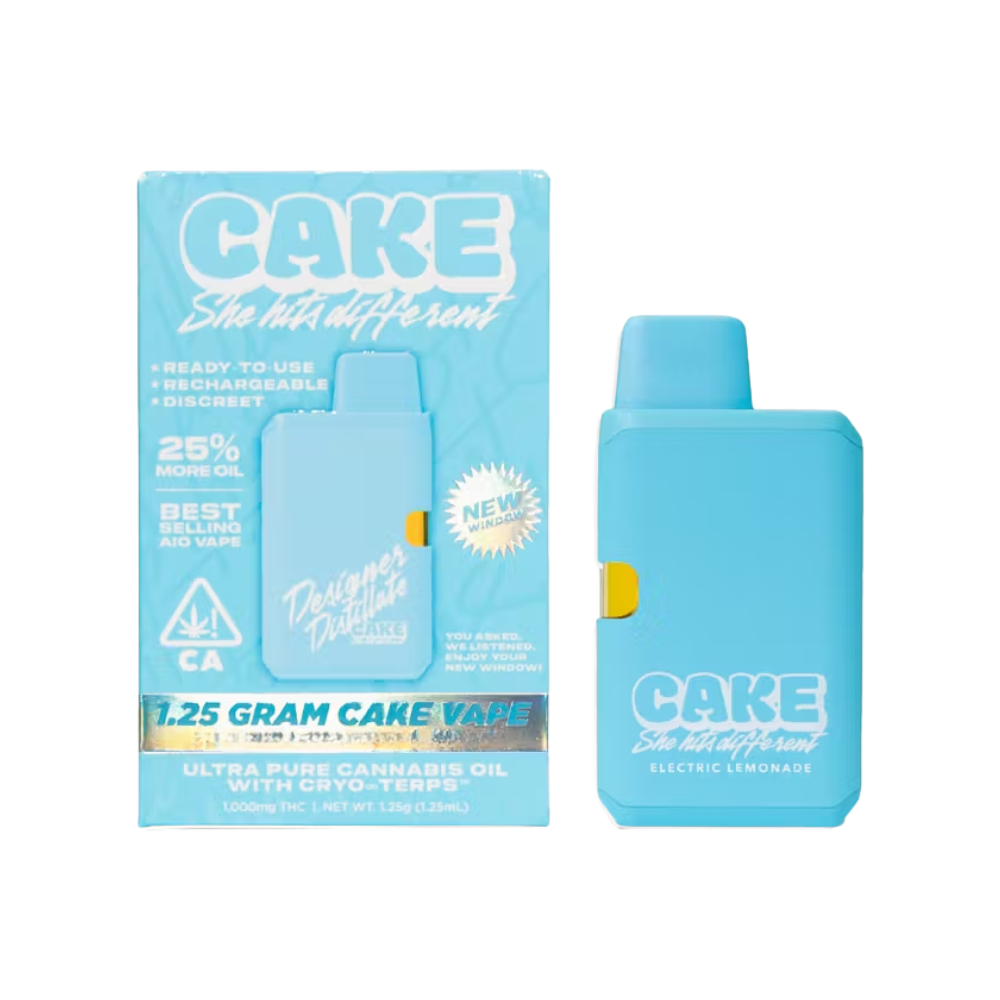 Photograph of product: SPACE CAKE DISPOSABLE 1.25G - CAKE