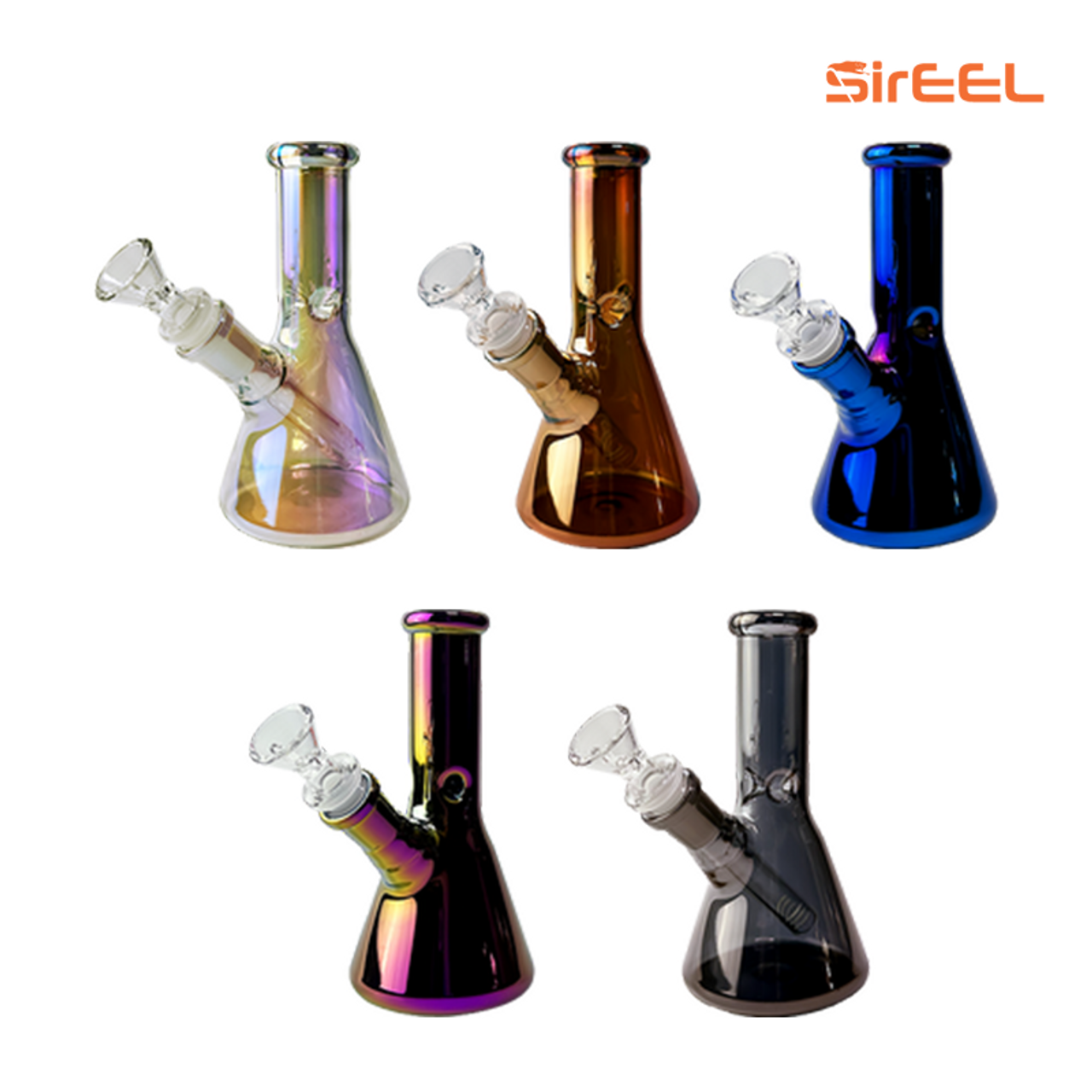 Photograph of product: SirEEL Electroplated Beaker Bong