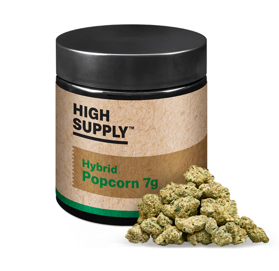 Photograph of product: HIGH SUPPLY Runtz Buttons 1/4 Popcorn - 7g