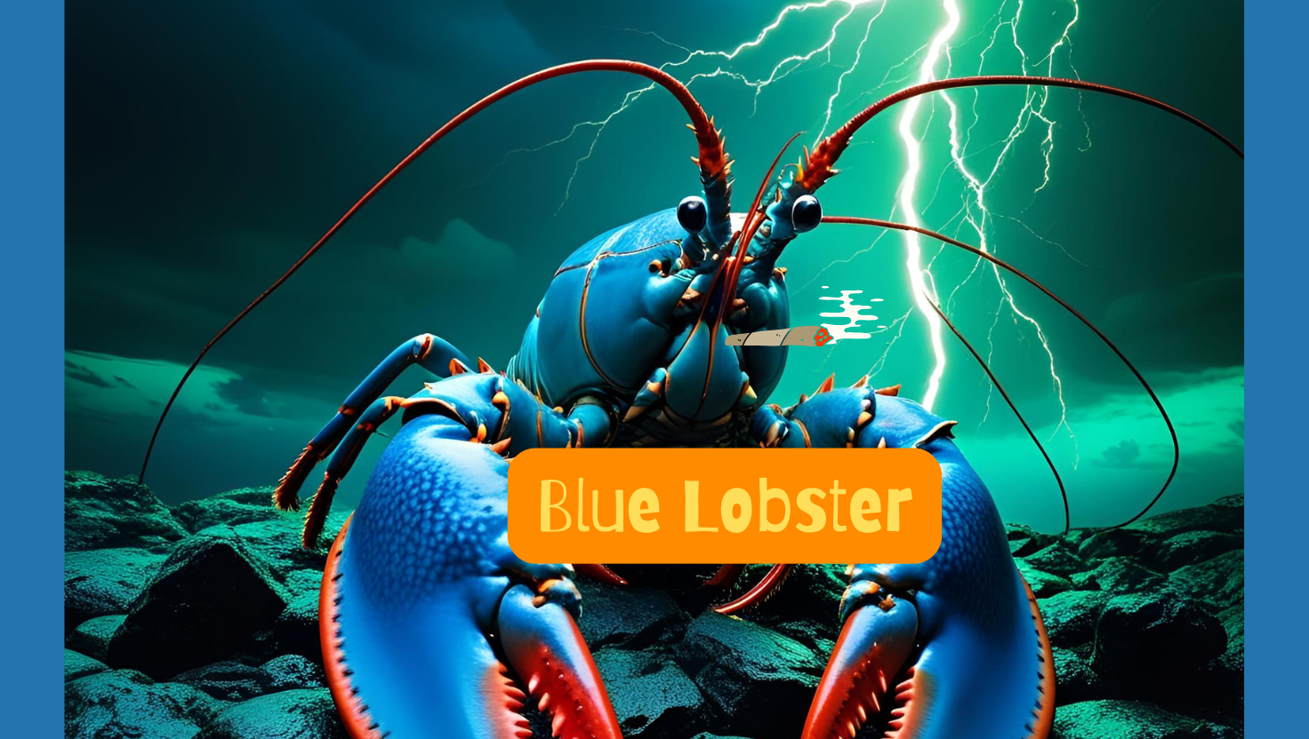 Photograph of product: Blue Lobster ~ Smalls - 7g