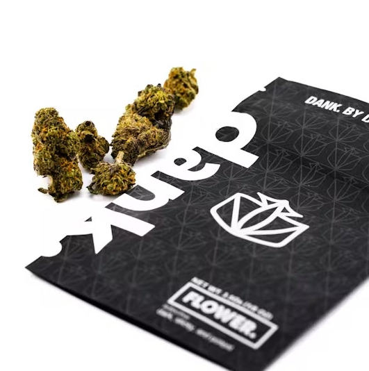 Photograph of product: Dank - Flower - 3.5g - Blueberry Diesel